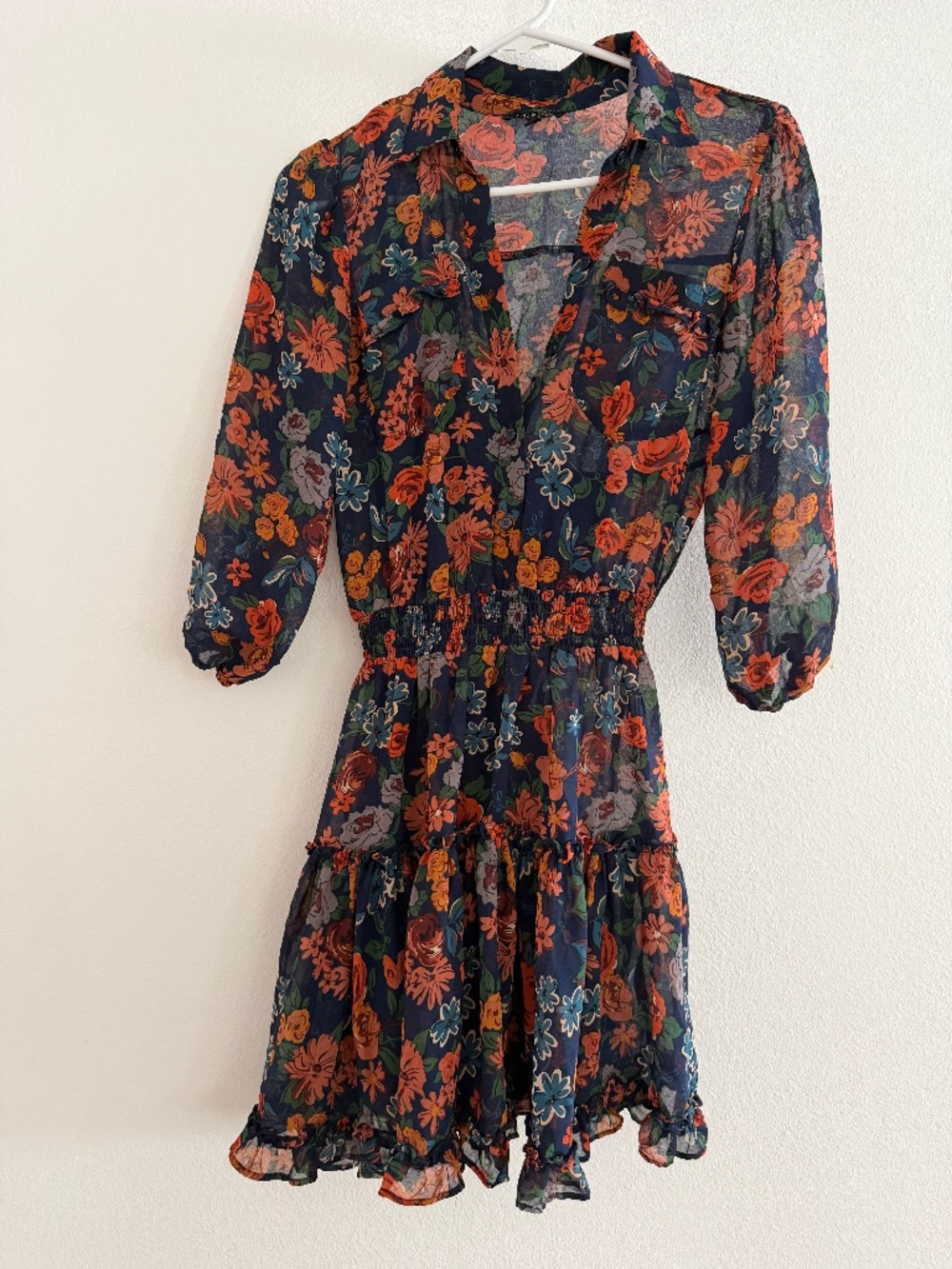 City Studio - Lightweight chiffon shirtdress silhouette